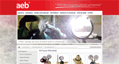 Desktop Screenshot of aeb.com.tr