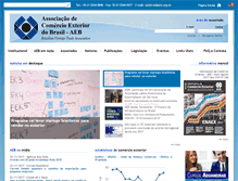 Tablet Screenshot of aeb.org.br