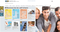 Desktop Screenshot of aeb.ch